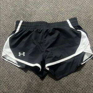 Under Armour Kids Black and White Shorts